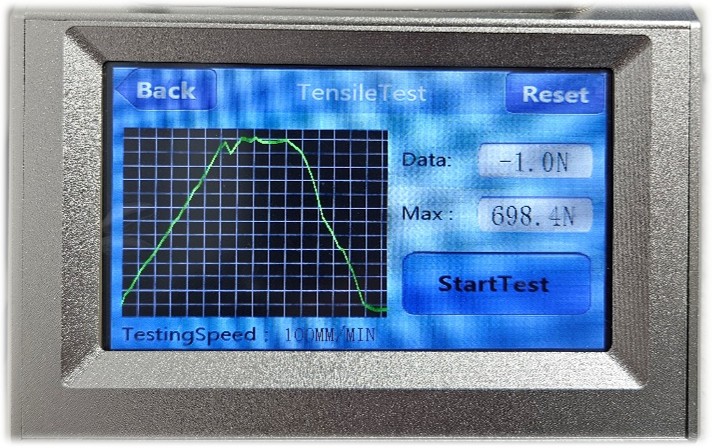 Steckerprüfung mit TensileTest